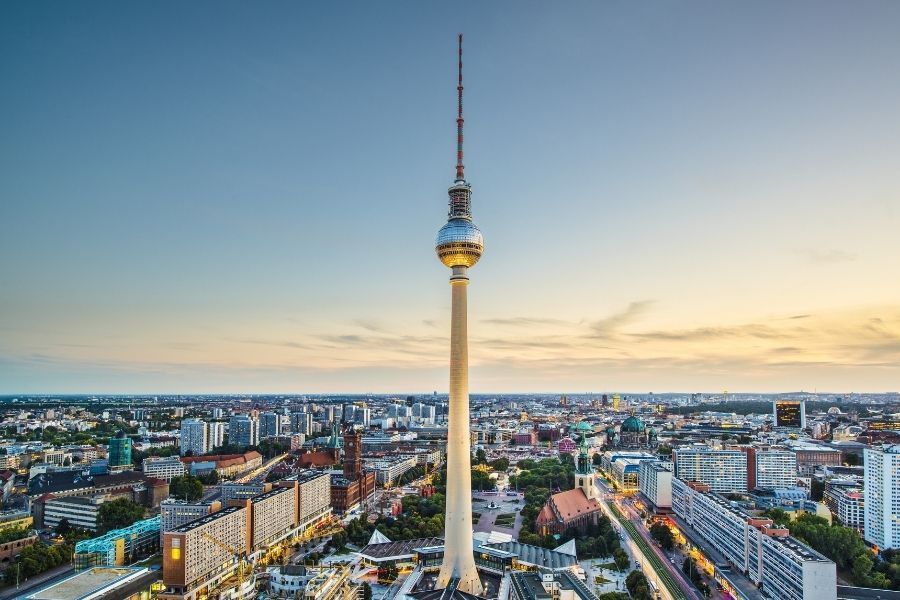television tower of Berlin